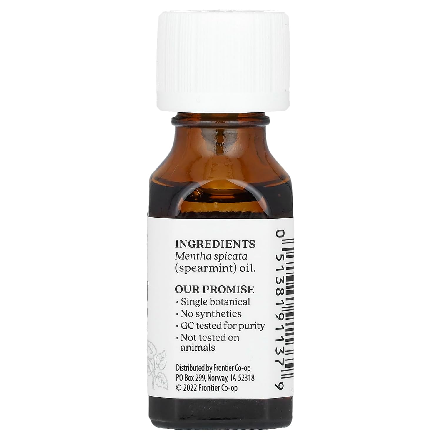Aura Cacia 100% Pure Essential Oil Animating Spearmint (mentha Spicata) - 0.5 Oz