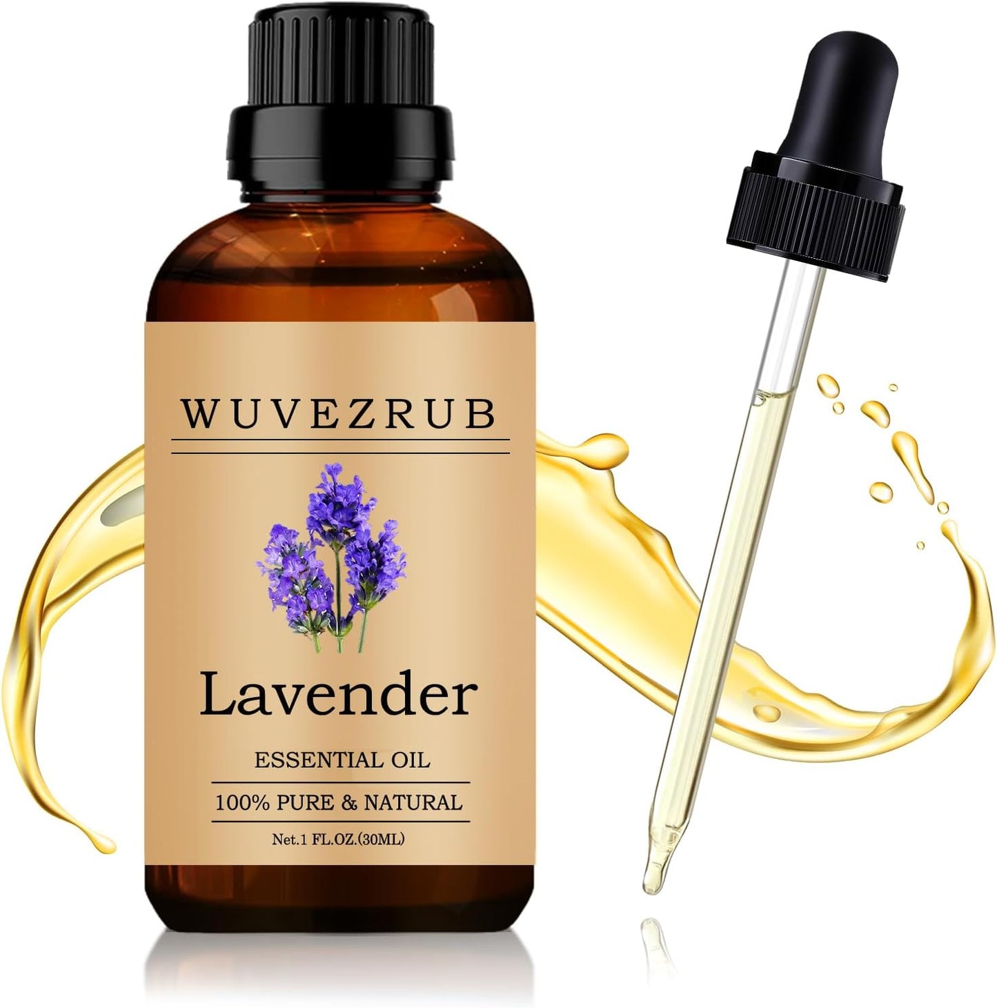 Lavender Essential Oil 30ML - 100% Pure and Natural Oils for Aromatherapy Diffuser - 1 Fl Oz/Lavender