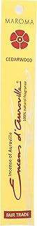 MAROMA Eda Incense Cedarwood, 10 CT