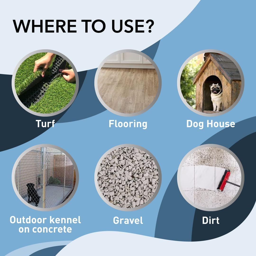 Odorcide K.O.E Kennel Odor Eliminator Fresh Scent Ready to Use Spray – For Cages, Runs & More – For Home & Kennel w/Safe, Non-Enzymatic Formula