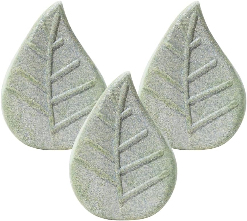 Pacha Soap Co. Bath Bombs - Vanilla & Sage Scent, Handcrafted, Nourishing & Moisturizing Fizzing Bath Frothers with Clean Ingredients, Non-Toxic, Dye and SLS-Free, Made in The USA, 3-Pack, 5 oz Each