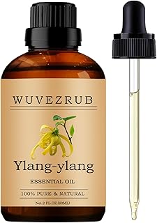 Ylang-Ylang Essential Oils 60ML, Pure Ylang-Ylang Essential Oil for Aromatherapy Diffuser - 2 Fl Oz
