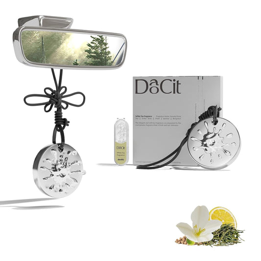 Car Air Freshener Hanging Essential Oil Diffuser with Bead Release Design