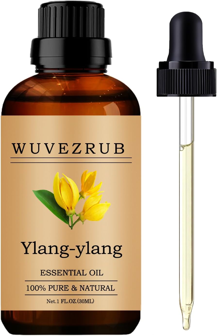 Ylang-Ylang Essential Oils, 30ML Pure and Natural Essential Oil for Aromatherapy Diffuser - Ylang-Ylang /1 Fl Oz