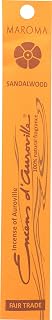Maroma EDA Incense, Sandalwood, 10 Count