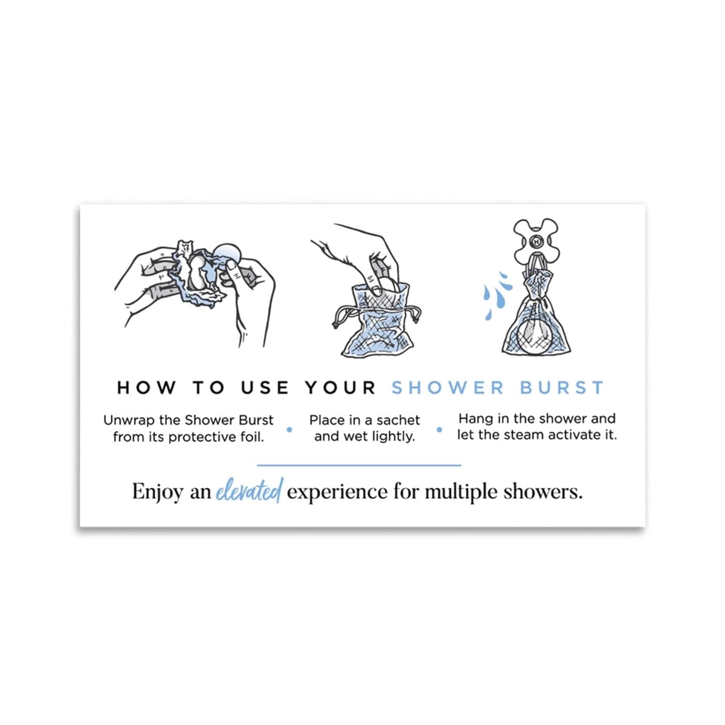 Clarity Shower Burst Duo