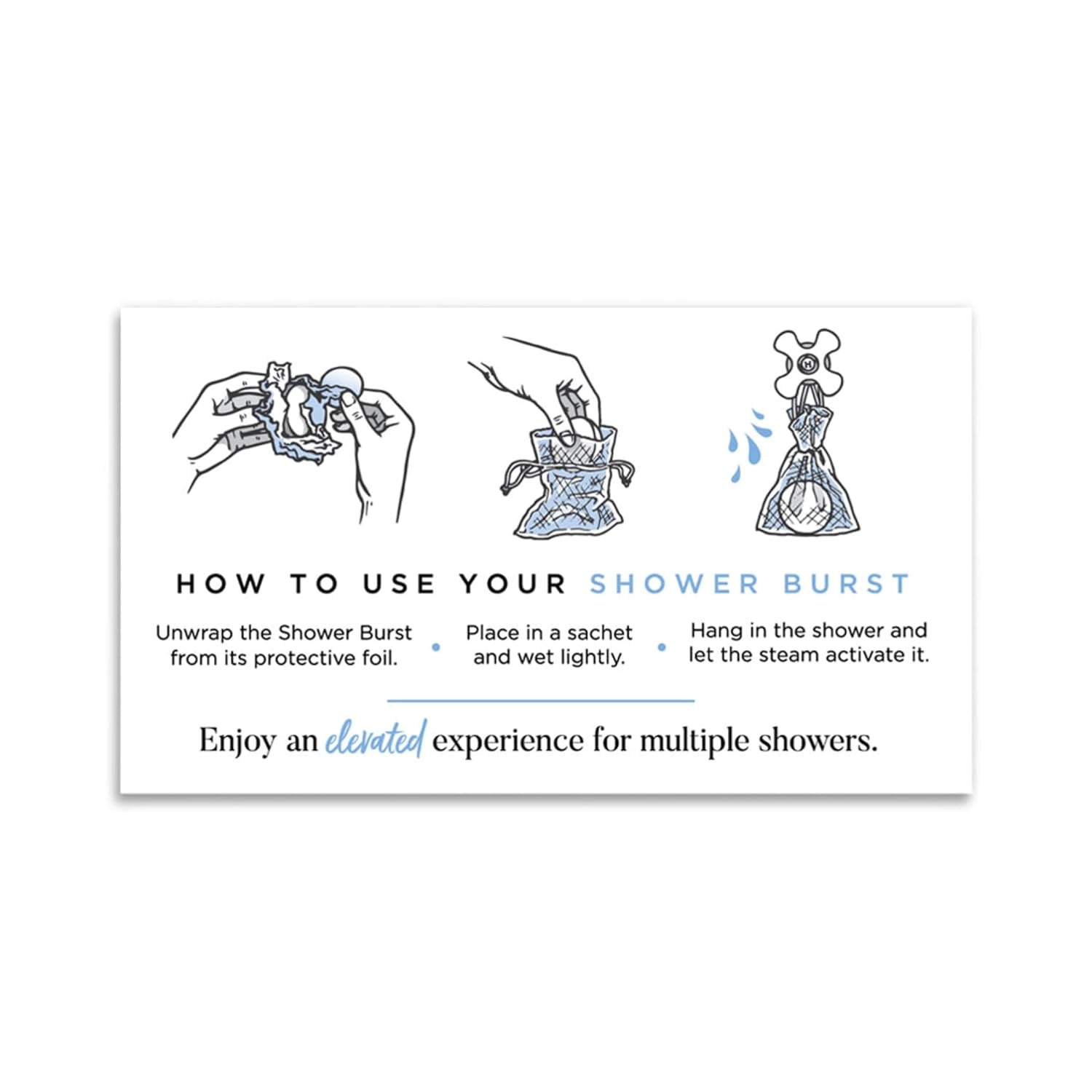Clarity Shower Burst Duo