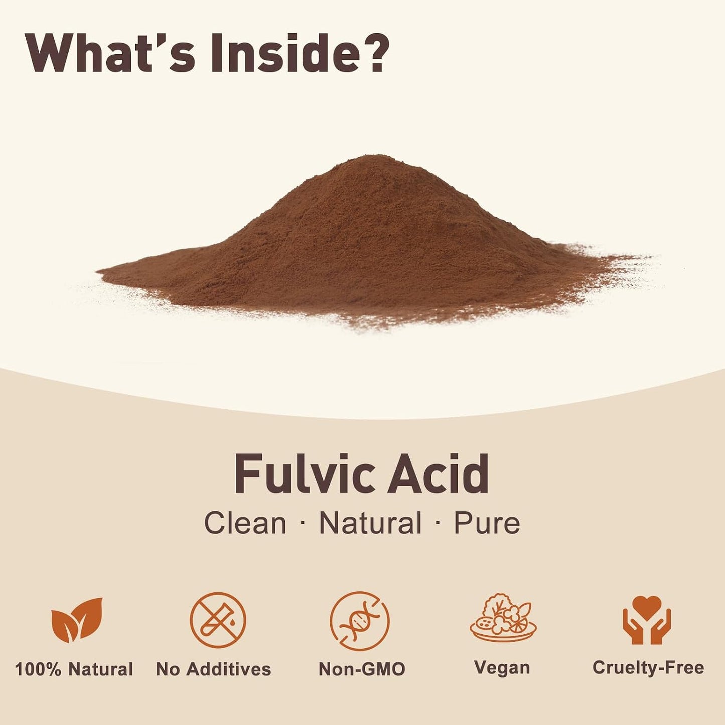 Fulvic Acid Detox Bath Powder 4oz – Natural Mineral Bath Soak for Foot & Body, Vegan Self-Care Spa Gift, No Additives, Gentle on Skin, Fast Dissolving, Includes 5g Scoop, Easy to Use
