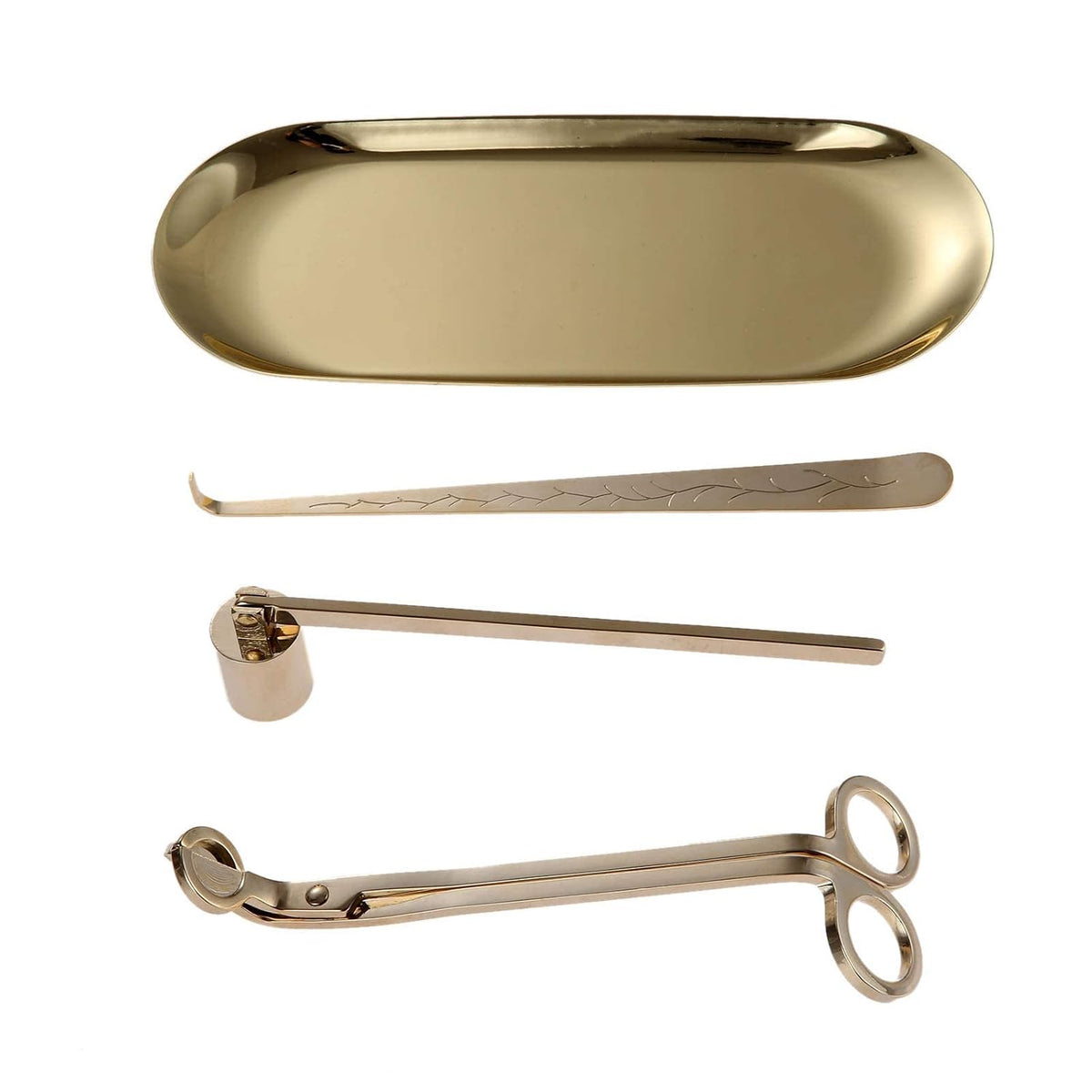 MUXSAM 4 in 1 Candle Accessory Set - Wick Trimmer