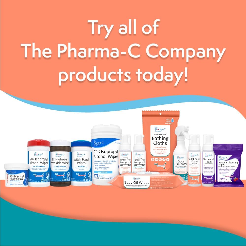 The Pharma-C Company - Odor Eliminator [6-12oz Bottles] - Bulk Fabric & Room Spray -Extra Strength Multipurpose Air Freshener & Fabric Refresher- Neutralize Deodorize