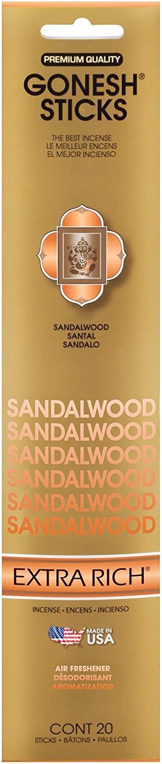 Sandalwood - Gonesh Stick Incense
