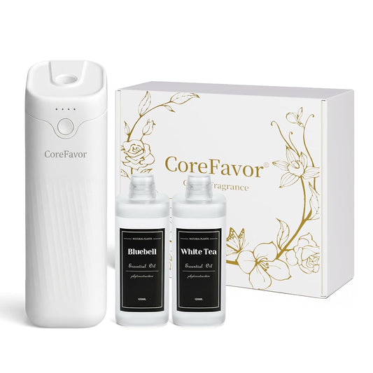 Waterless Essential Oil Diffuser (M60) with 2x120ml Oil