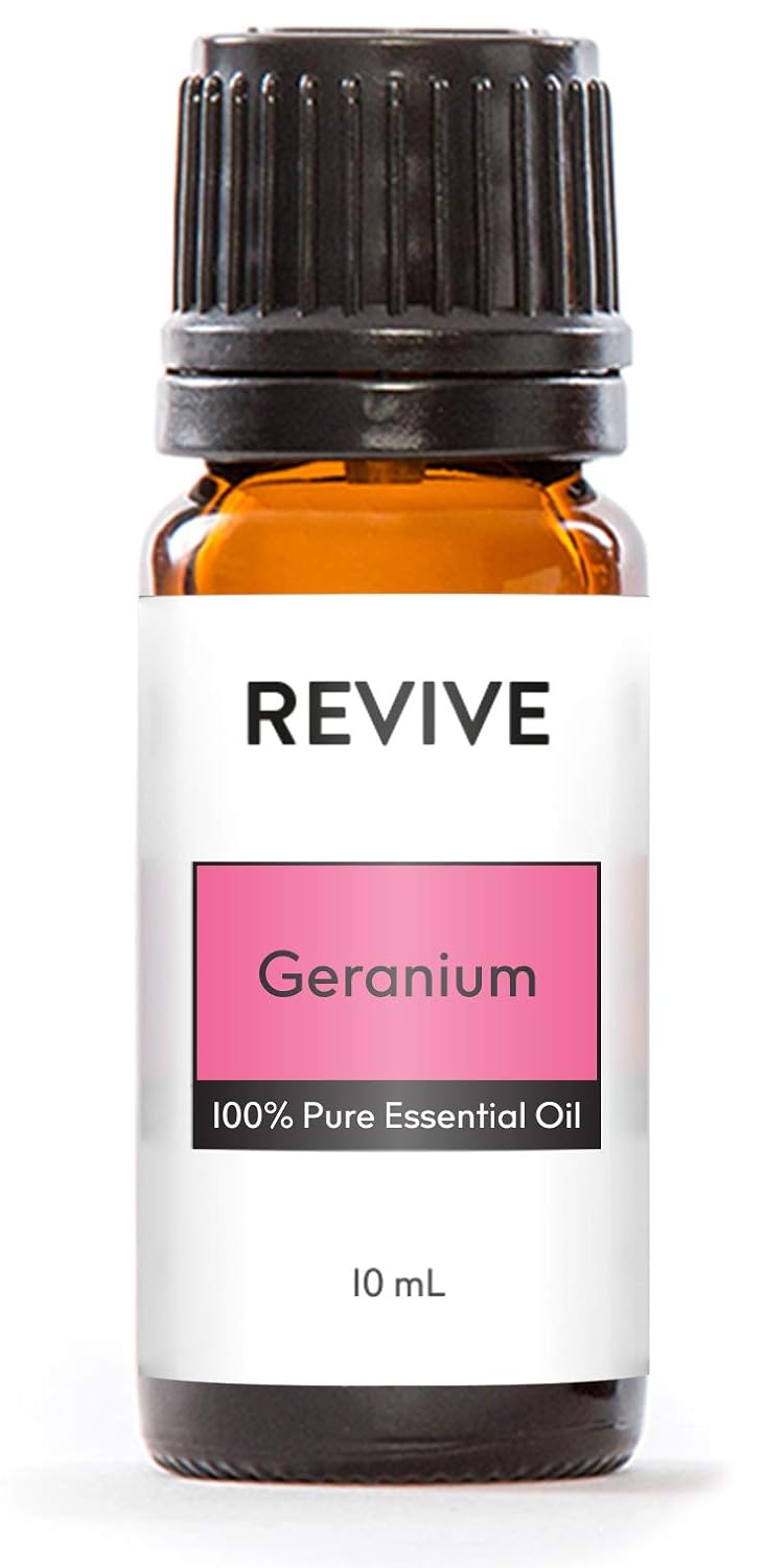 Geranium Essential Oil by Revive Essential Oils - 100% Pure Therapeutic Grade