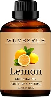 Lemon Essential Oils 240ML, Pure Lemon Essential Oil for Aromatherapy Diffuser - 8 Fl Oz
