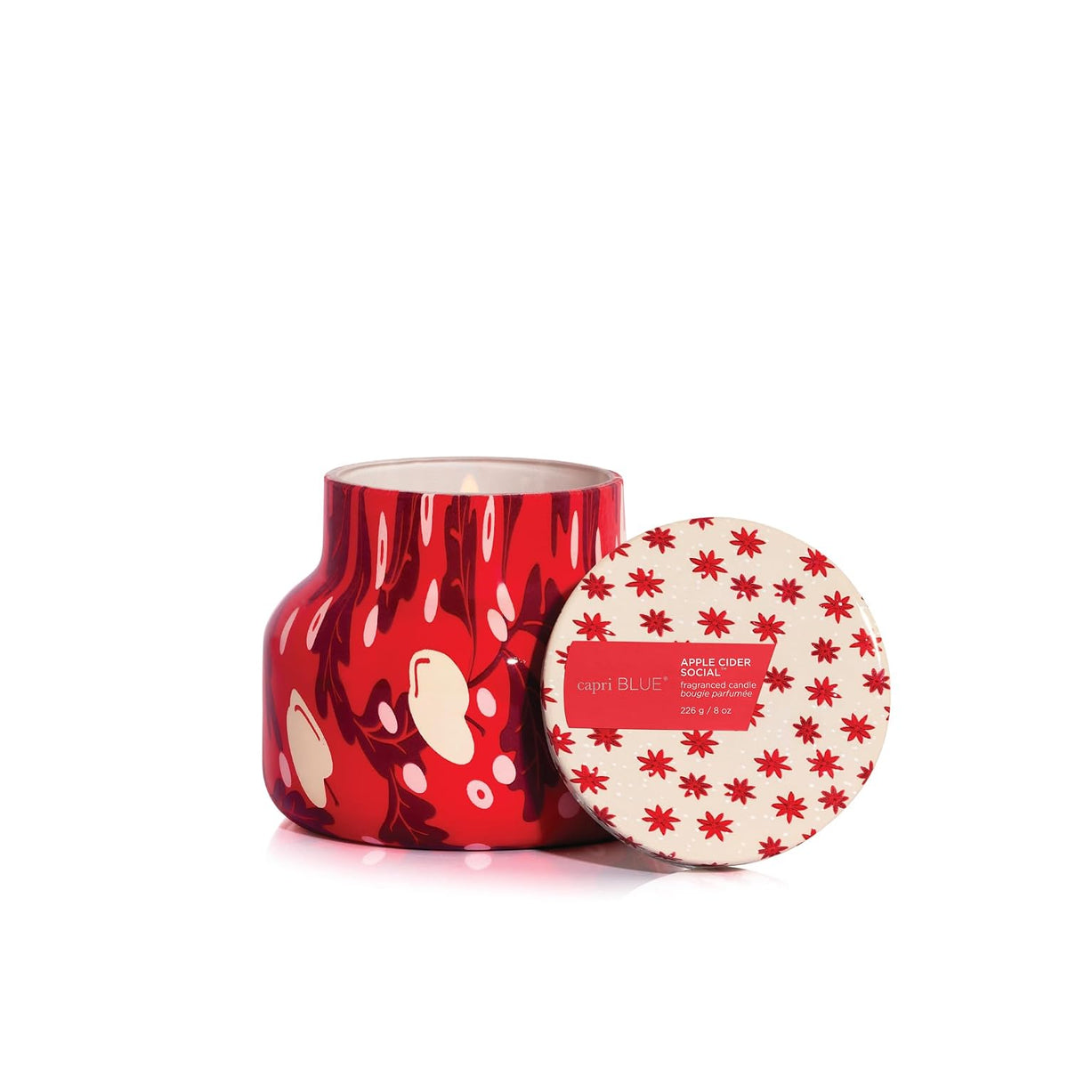 Capri Blue Pattern Play Signature Holiday Candle