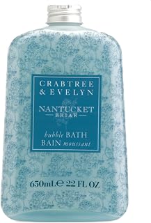 Crabtree & Evelyn Nantucket Briar Bubble Bath Shower Gel 22 oz