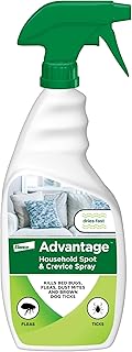 Advantage Household Spot & Crevice Spray | Kills Fleas & Ticks & Bedbugs | 24 oz.