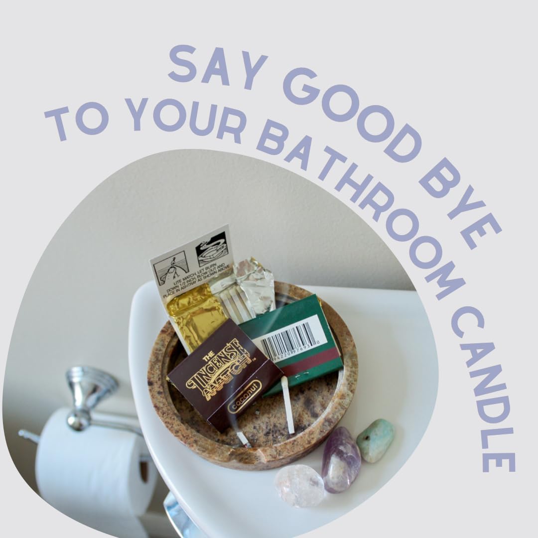 The Incense Match Assorted 4 Pack (Randomly Picked) Scented Bathroom Matches | Eliminates Bathroom Odors | Pleasant Incense | Stocking Stuffer | Unique Gift Idea