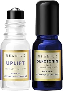 Lavender Uplifting Blend Roll On Pack of 2 - Perfect Selfcare Gift for Birthday Christmas or Stocking Stuffers