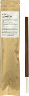Santal Cored Incense Sticks, Artisan-Crafted Niche Scent, Exclusive Formula, Clean-Burning, 1-Hour Burn Time, 20 Sticks