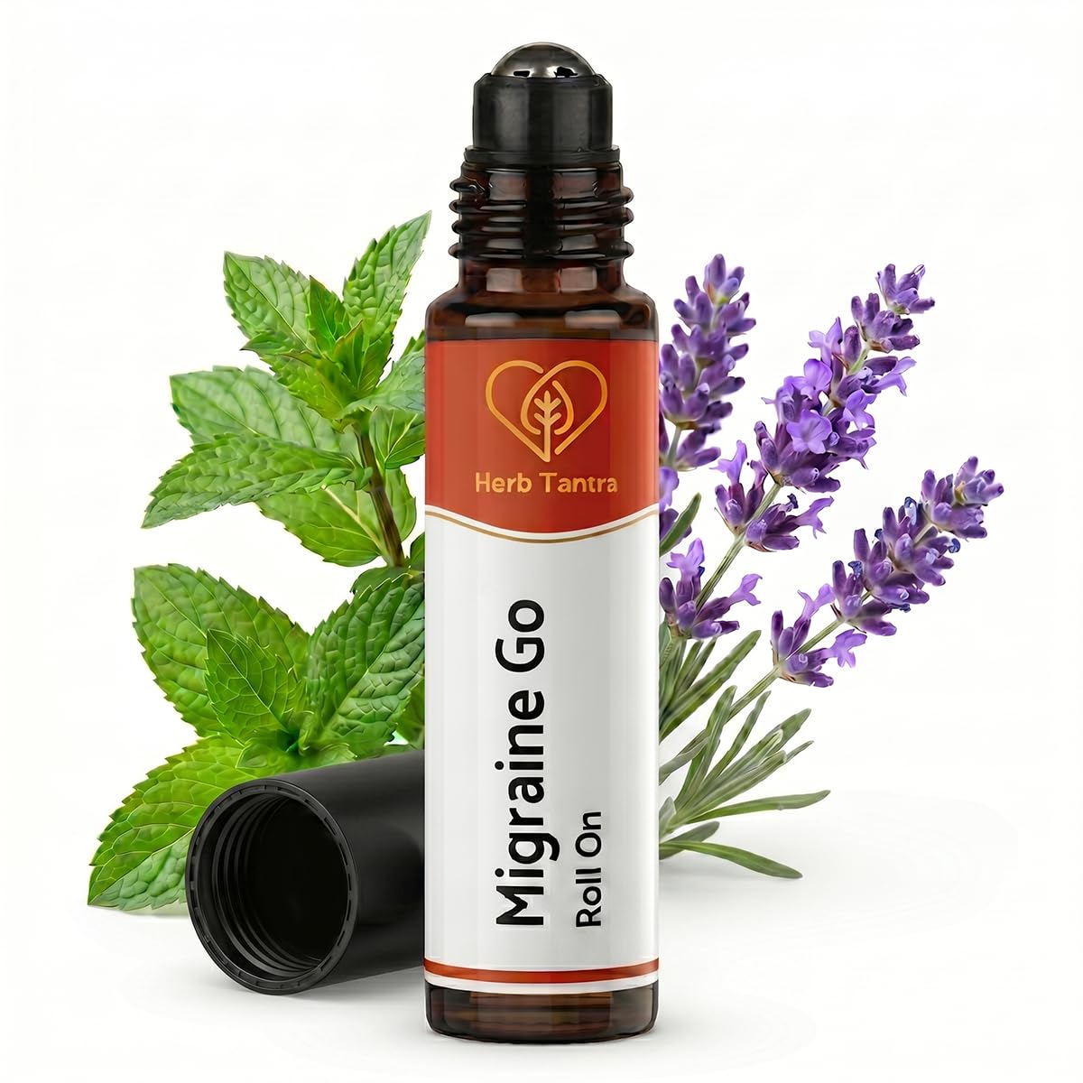 Herb Tantra Migraine Go Roll On Stick with Peppermint