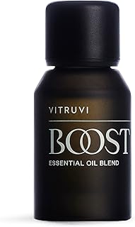 Vitruvi Boost, Fresh Essential Oil Blend, 100% Pure Juniper, Lime, Grapefruit and Bergamot oil (0.5 fl.oz)