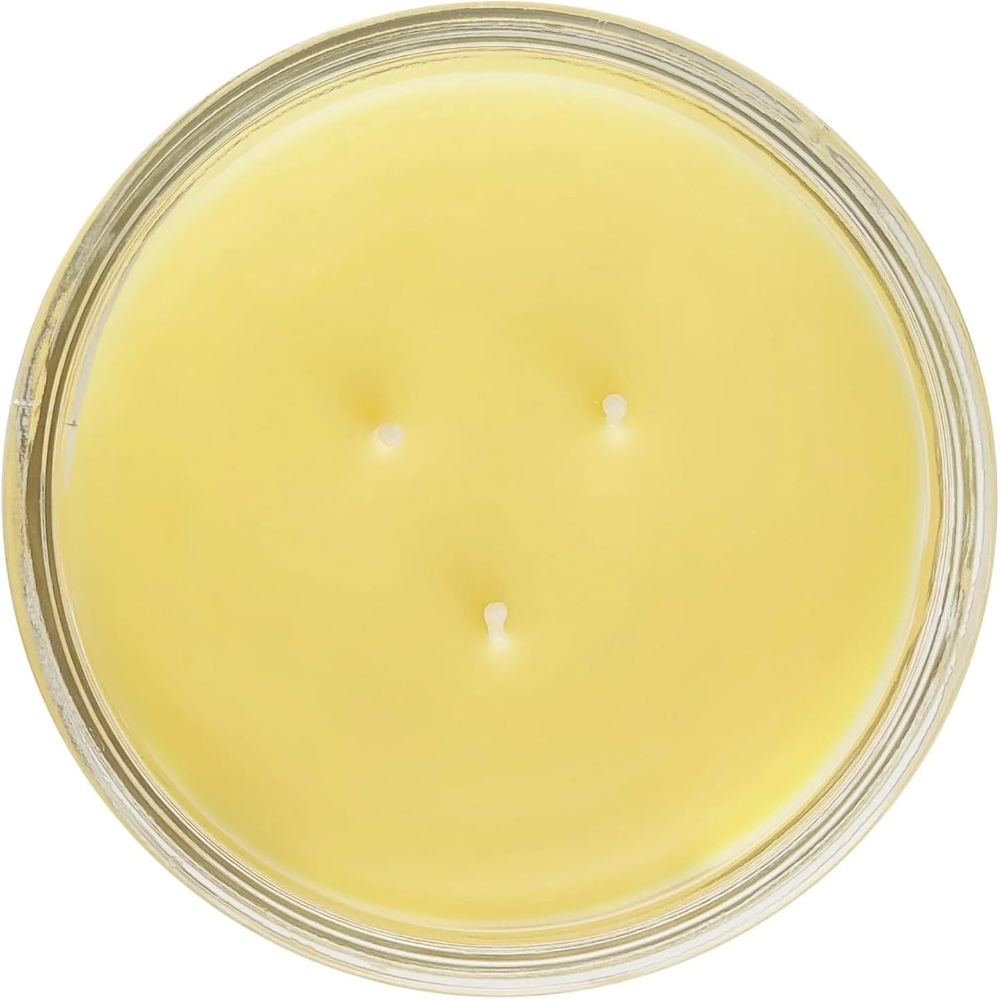 3-Wick Glass Jar Candle, Sweet Sugared Lemon, Yellow, 11.5 oz