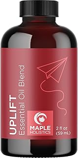 Uplift Aromatherapy Essential Oil Blend - Happy Essential Oil Blend of Calming Essential Oils for Diffusers for Home and Travel with Citrus Essential Oils and Pure Aromatherapy Oils for Diffusers 2oz