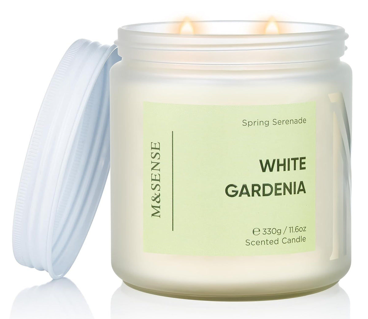 M&SENSE White Gardenia Scented Candle