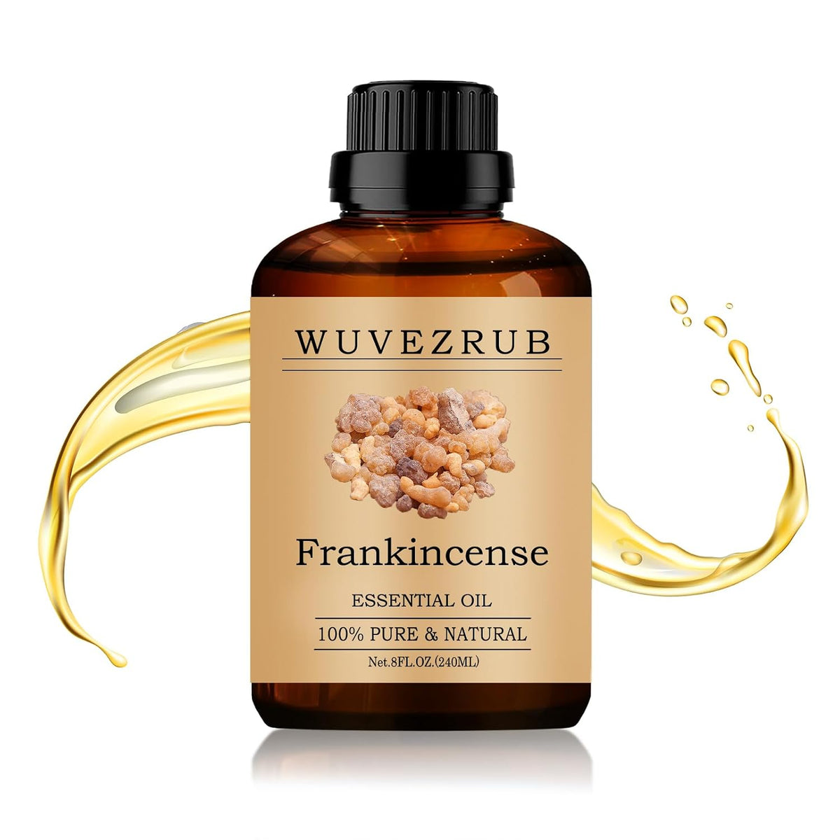 Frankincense Essential Oil 240ML - 100% Pure and Natural Oils for Aromatherapy Diffuser - 8 Fl Oz/Frankincense