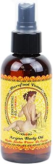 Barefoot Venus Argan Body Oil - 120 ML / 4 Ounces (Mustard Bath)