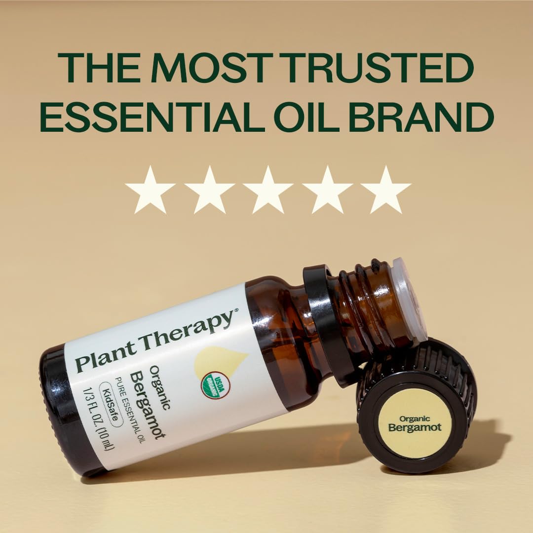 Plant Therapy Organic Bergamot Essential Oil