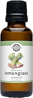Rustic Strength 100% Pure Essential Oil, Lemongrass, Therapeutic Grade, Non-Toxic, Aromatherapy & Home Use, 1 oz
