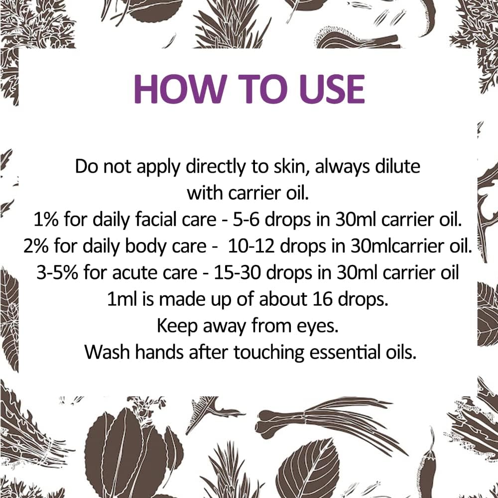 Pure Olibanum Essential Oil (Boswellia carterii) with Glass Dropper Steam Distilled 30ml (1 oz)