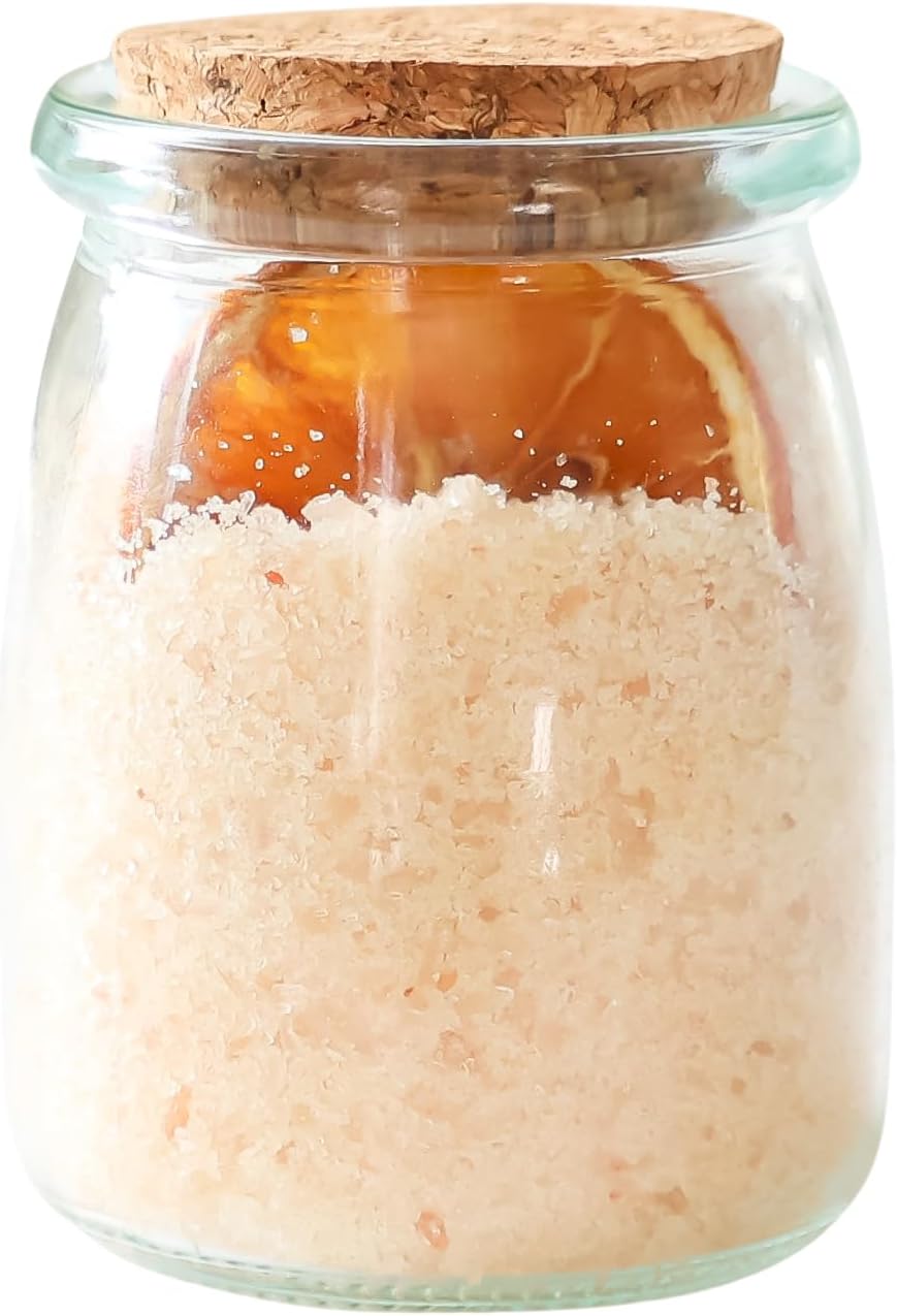 Cozy Bath Salt – Luxurious Blend with Dead Sea Epsom Himalayan Salt | Seasonal Cranberry Cinnamon Fragrance | Gift for Mom - 6 oz