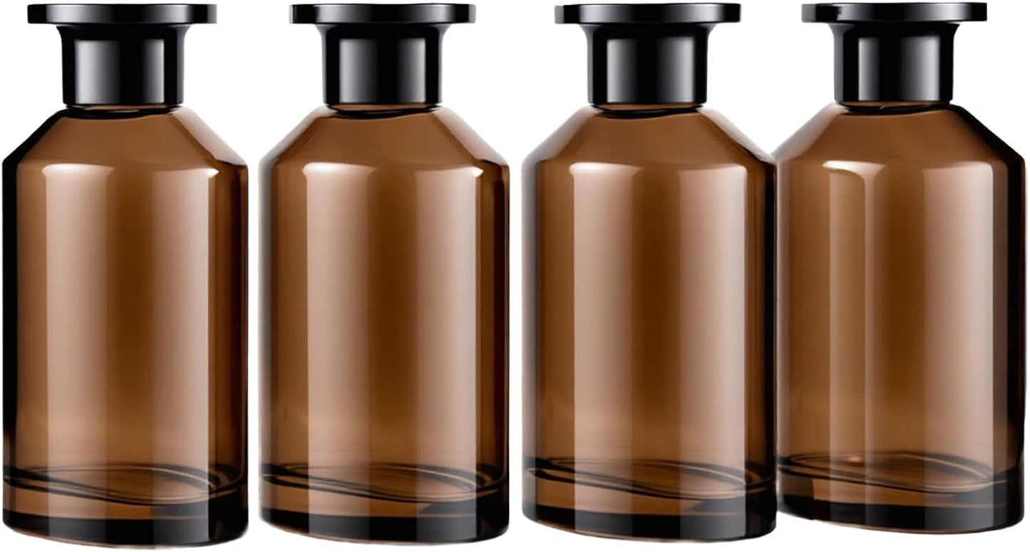 Reed Diffuser Sets Refillable Cosmetic Spray Bottles Home Fragrance Accessories Oil Dispensing Bottles Liquid Distribution Bottle DIY Empty Bottle Flat