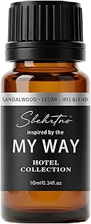 My Way Diffuser Oil – Luxury Hotel Collection, Inspired by The 1 Hotel Miami Scent – Sandalwood, Cedar & Iris (0.34 Fl Oz (Pack of 1))
