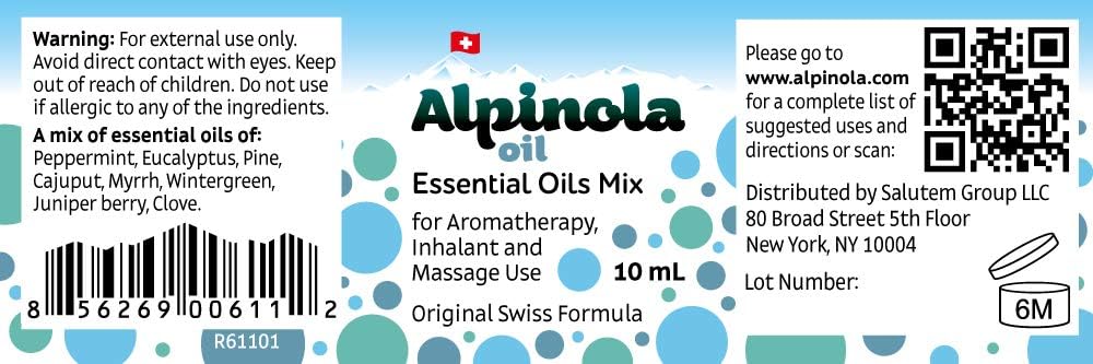 Oil - Essential Oils Mix for Aromatherapy, Inhalant and Massage Use
