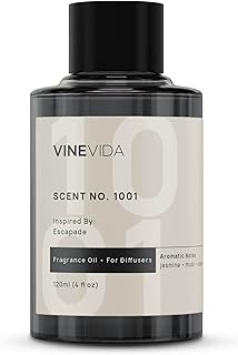 VINEVIDA (4oz) Hotel Diffuser Oil - Home Luxury Scents - Cold Air Diffuser Oil | Essential Oil No.1001 Inspired by Ritz Carlton