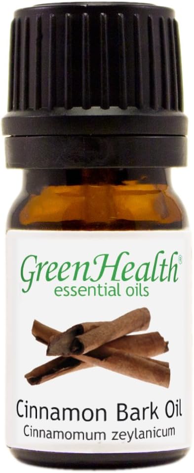 GreenHealth - 5 ml Cinnamon Bark Essential Oil - 100% Pure