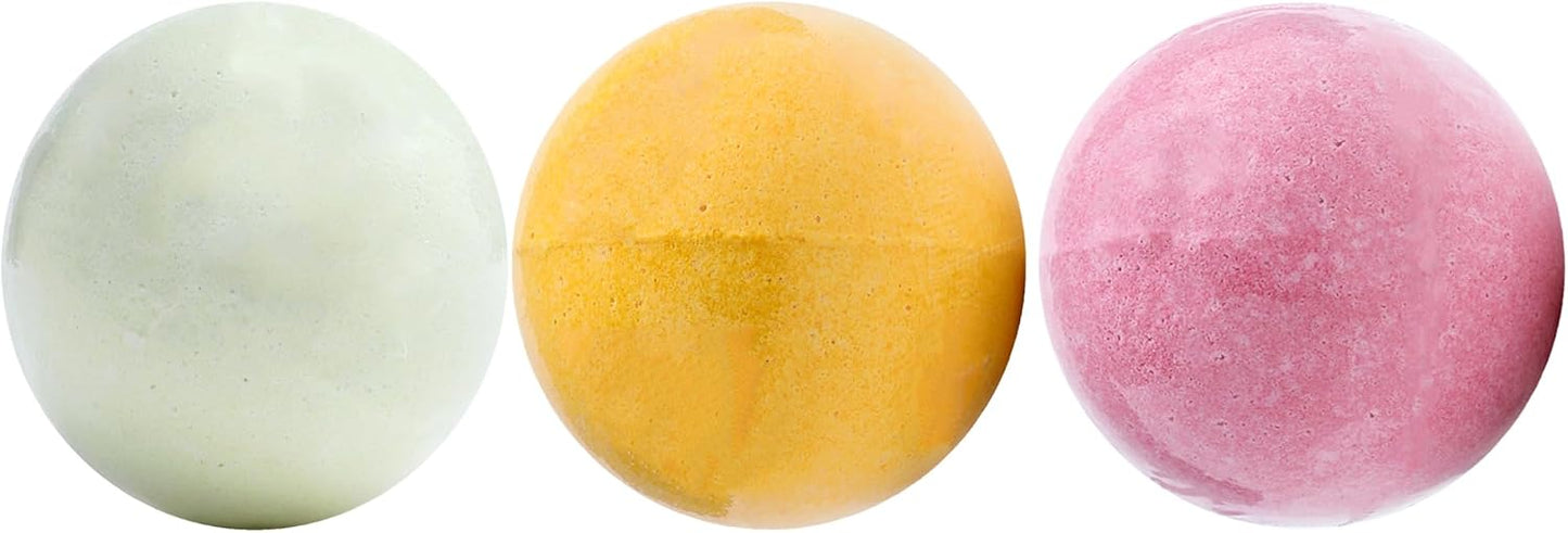 I LOVE Special Moments Good Times Bath Fizzer Pack - Natural Bath Bombs Gift Set - Shea Butter Bath Bombs Set - Spa Gift Set for Women - 3 pc