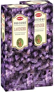 Hem Lavender Incense Sticks – 100g x 2 Packs (200g Total) | Long-Lasting Floral Aroma for Relaxation, Meditation, Yoga & Home Fragrance