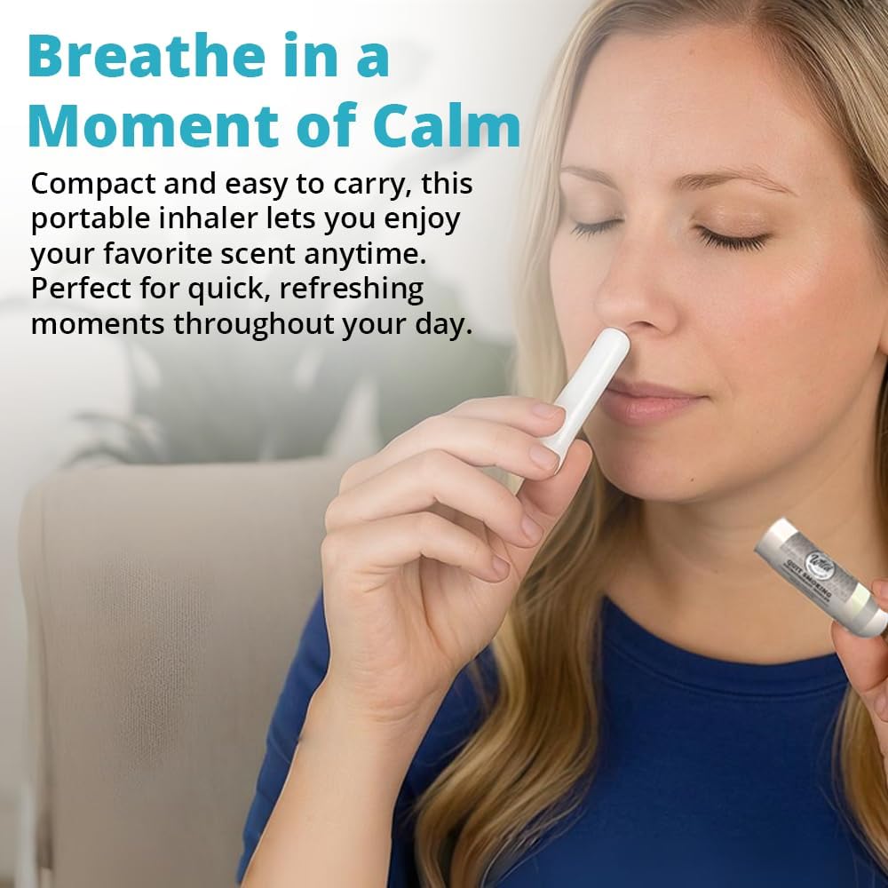 Wild Essentials Inner Calm 4-Pack – Essential Oil Blend, Roll-On, Spray & Inhaler – Stress Relief & Relaxation Support -USA Made