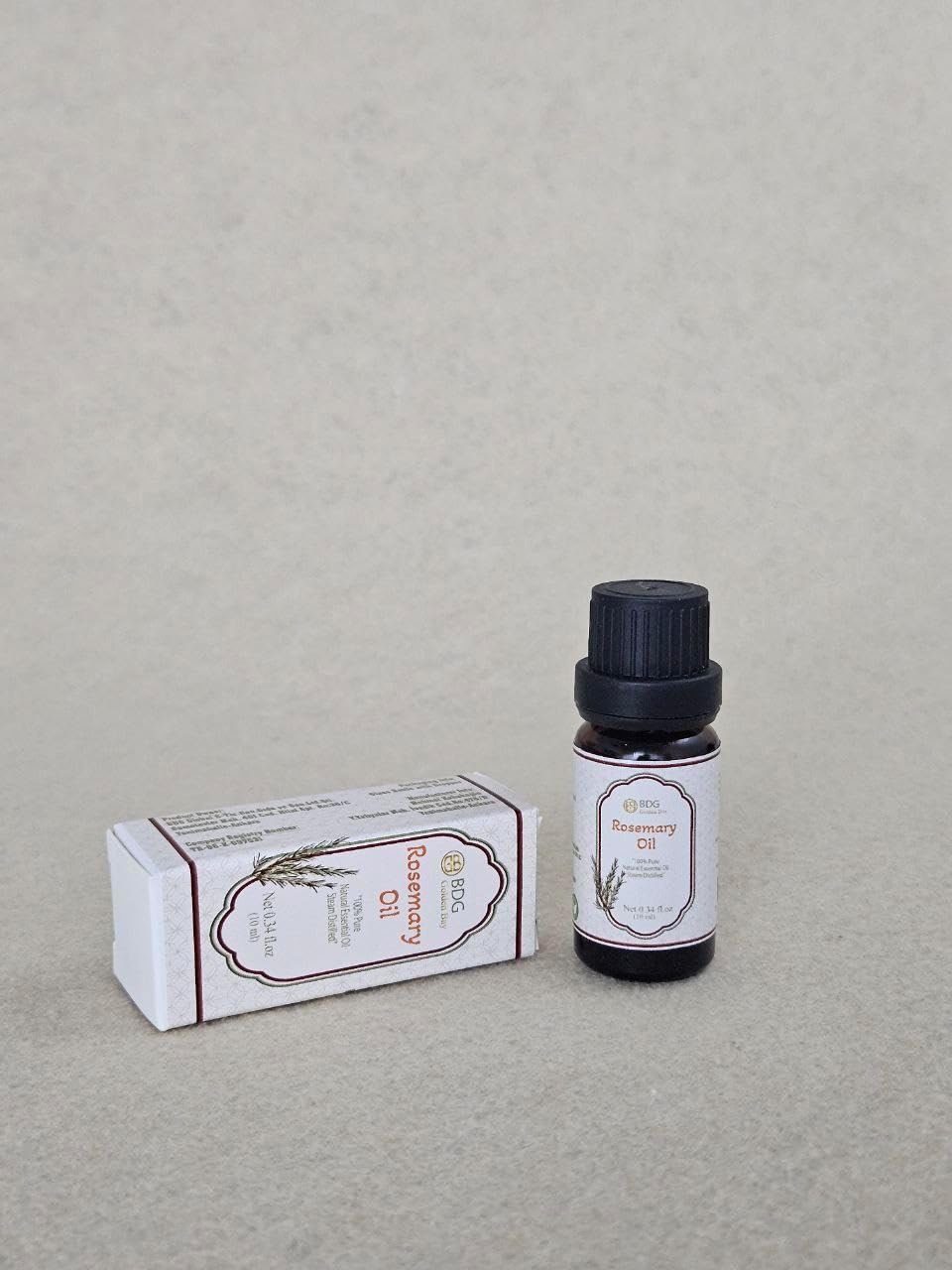 Premium Rosemary (Rosmarinus officinalis) 10 ml Essential Oil, 100% Pure, Therapeutic‑Grade, Aromatherapy, Hair & Scalp, Skin & DIY Uses