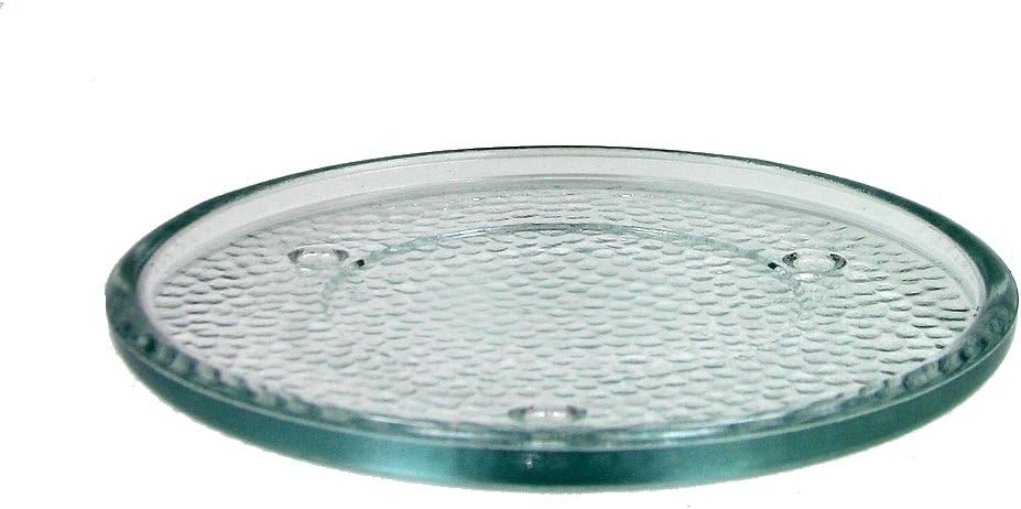 Glass Candle Holder Clear 6 in. Beautiful Candle Trivet