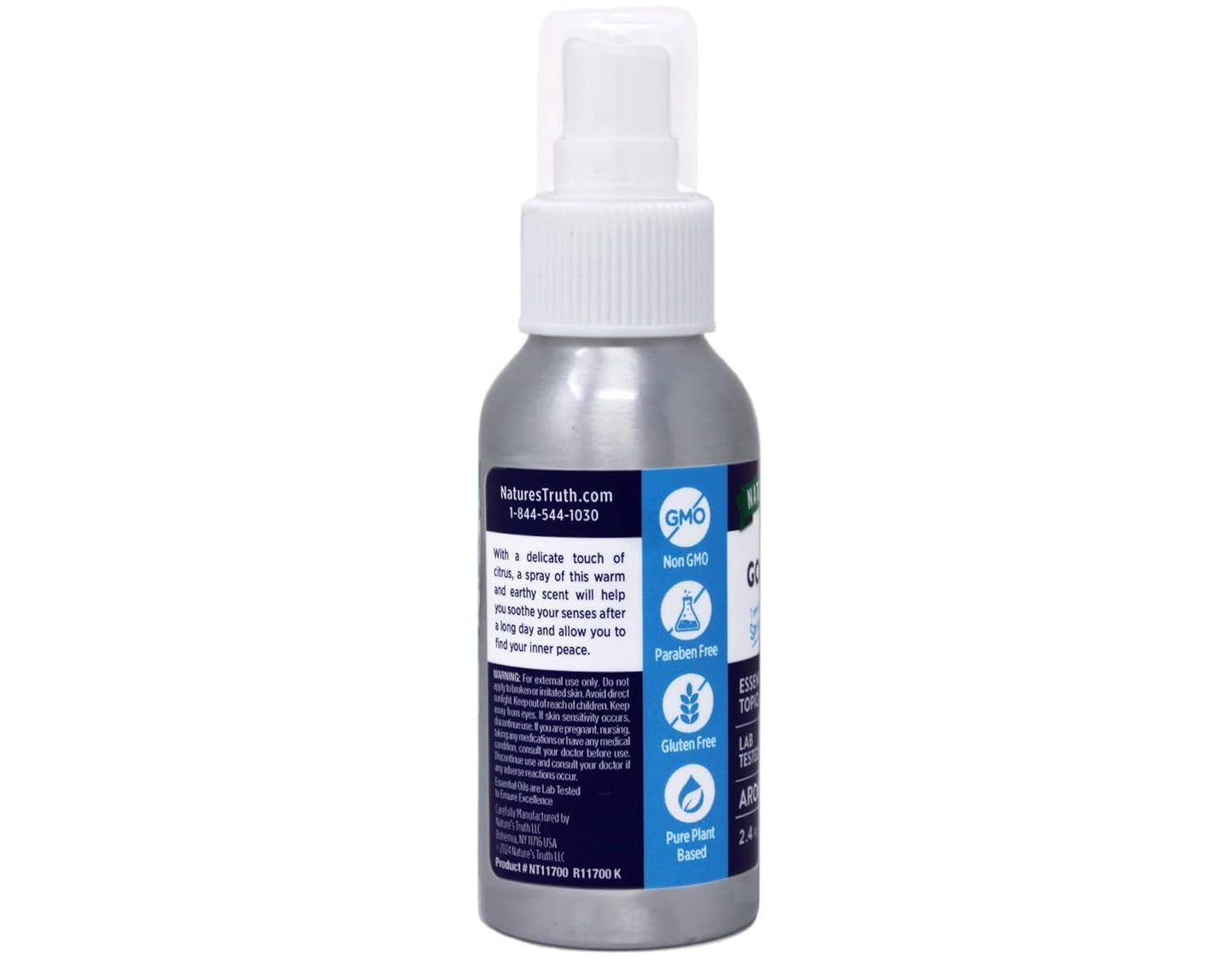 Nature's Truth Good Nite Essential Oil Topical Mist, Calming Blend, Yoga, & Aroma Spray, 2.4 FL OZ - 2 Pack