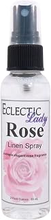 Rose Linen Spray (Double Strength), 4 oz, For Bed, Fabric & Pillow