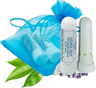 Stripped LIGHTS OUT Essential Oil Inhalers Bath & Body (2 Pack) | Handcrafted, Therapeutic Grade Oils | Sleep Support | Relaxing Blend of Lavender, Petitgrain, Myrtle, Marjoram, Neroli, and More |