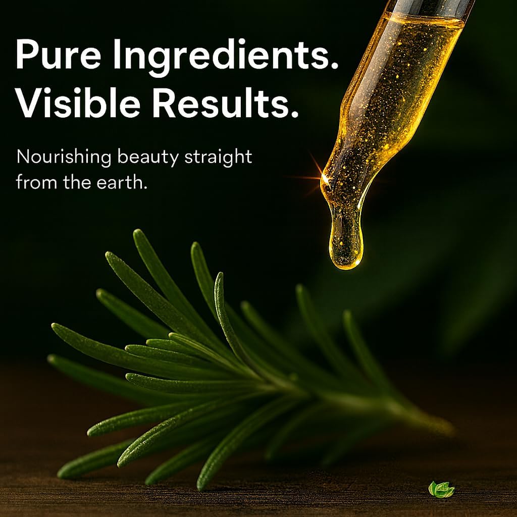 Pure Carrier and Essential Oils for Skin Care, Hair, Body Moisturizer for Face-Anti Aging Skin Care (Rosemary Oil Extract Oil 5%, 4oz)
