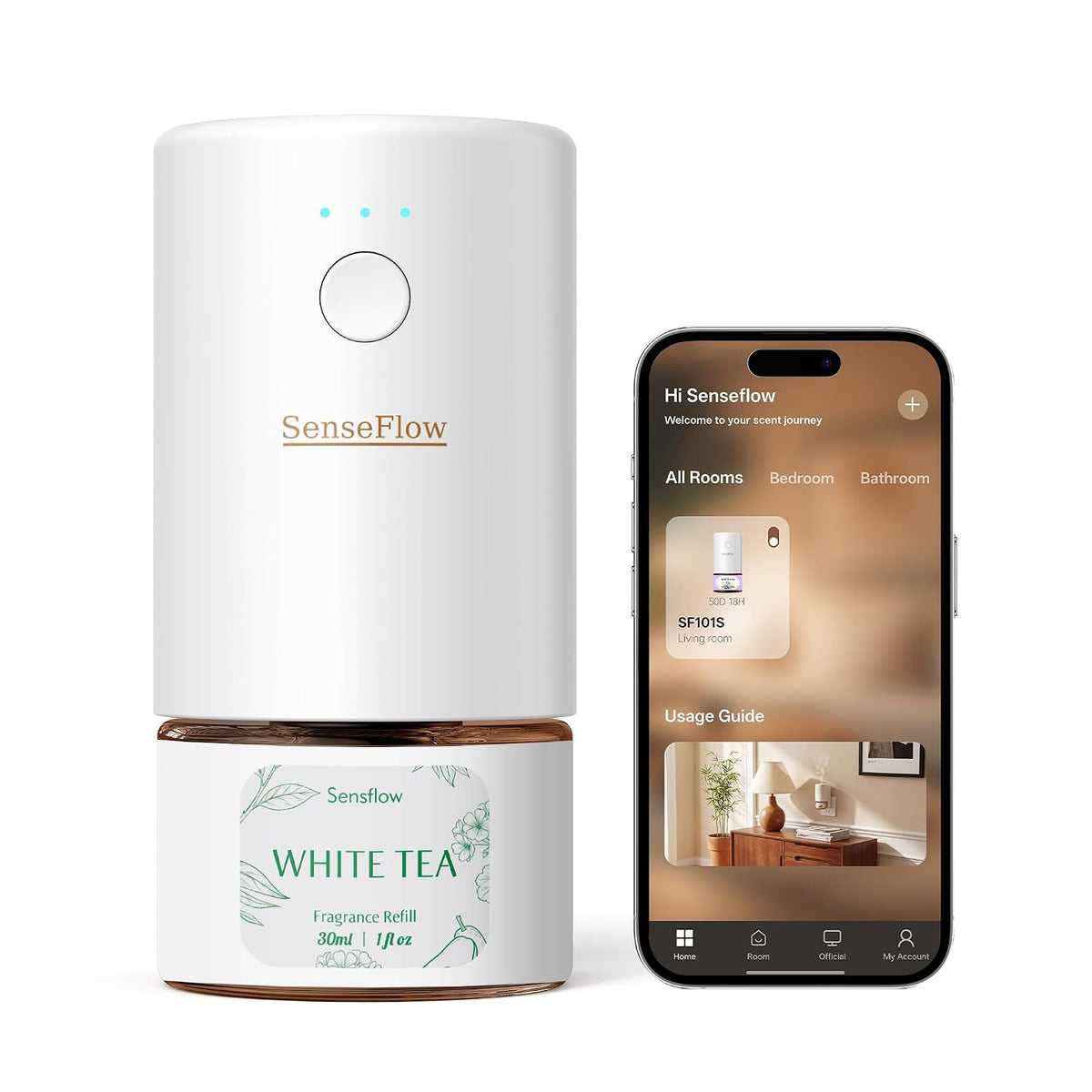 Smart Plug-In White Tea Diffuser